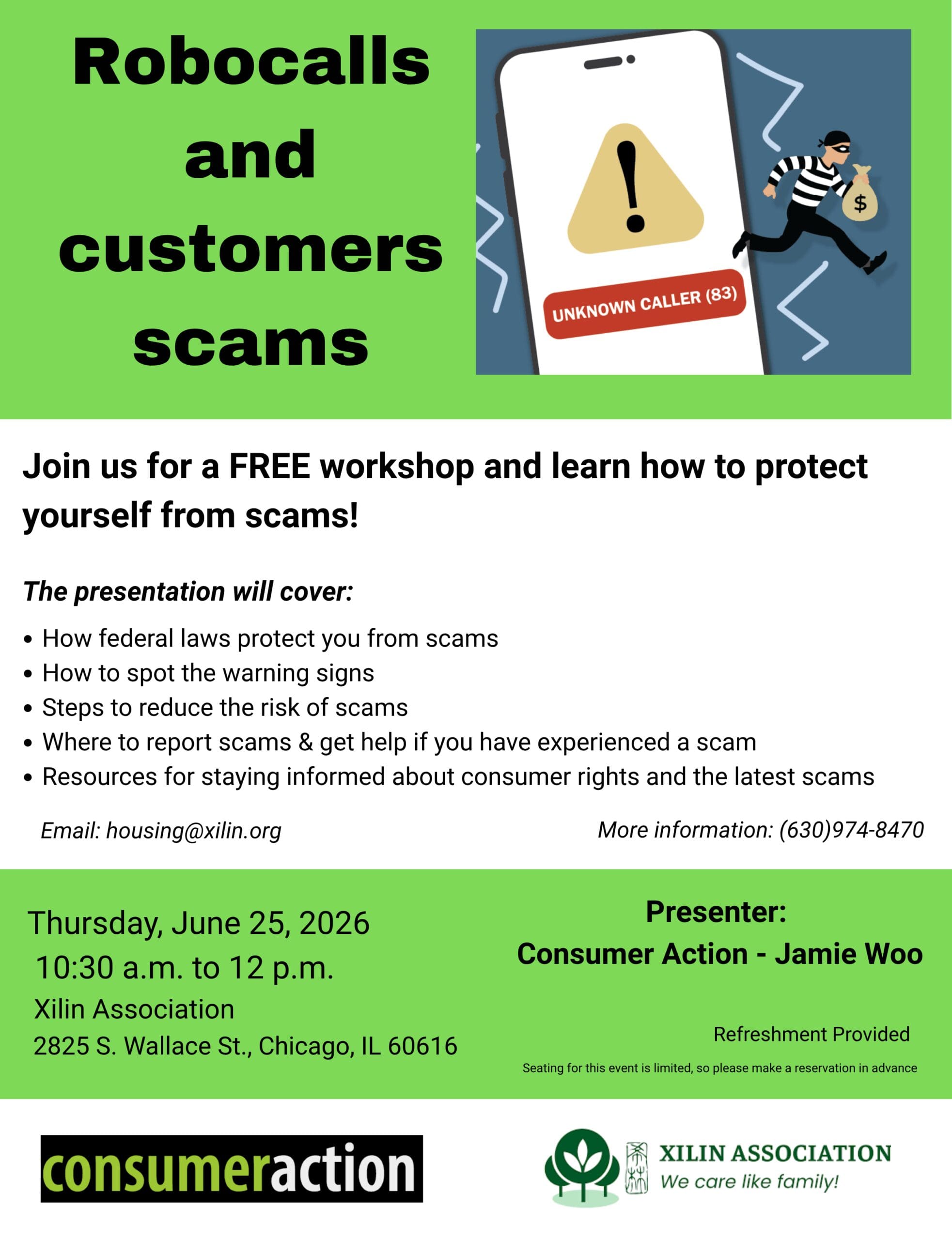 Robocalls and Customers Scams - English - revised 050526