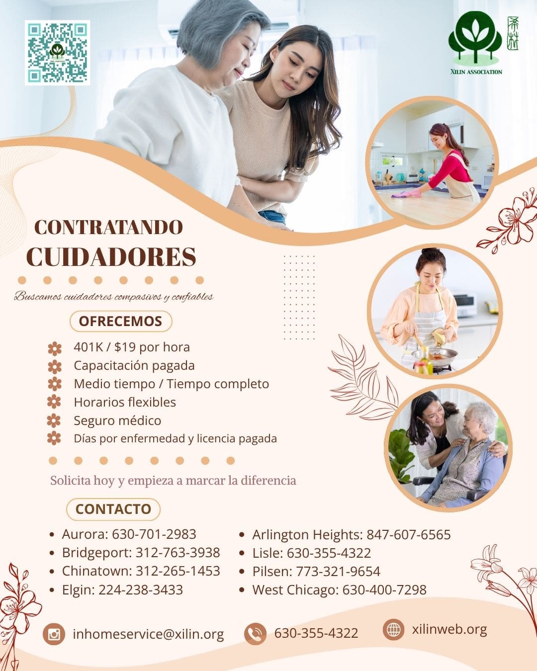 Xilin In Home Services Spanish - Caregiver Job Hring