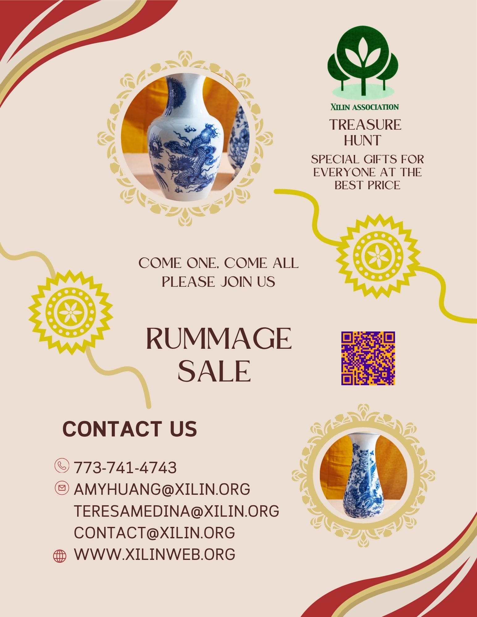 Xilin Rummage Sale 2